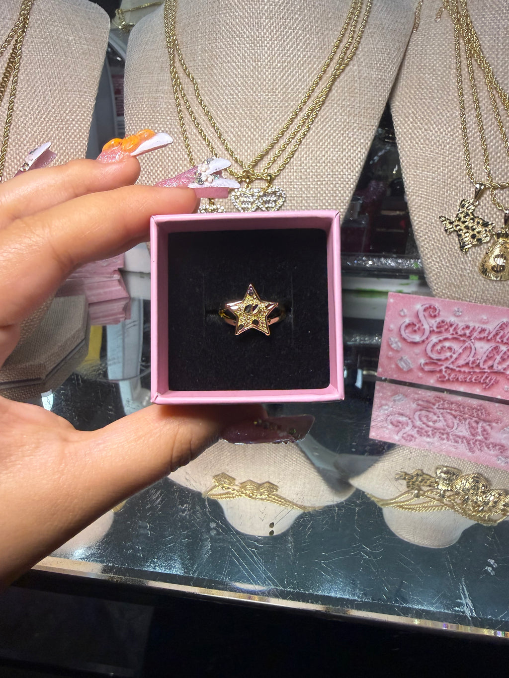 PLAIN JANE ST4R NUGGET RING