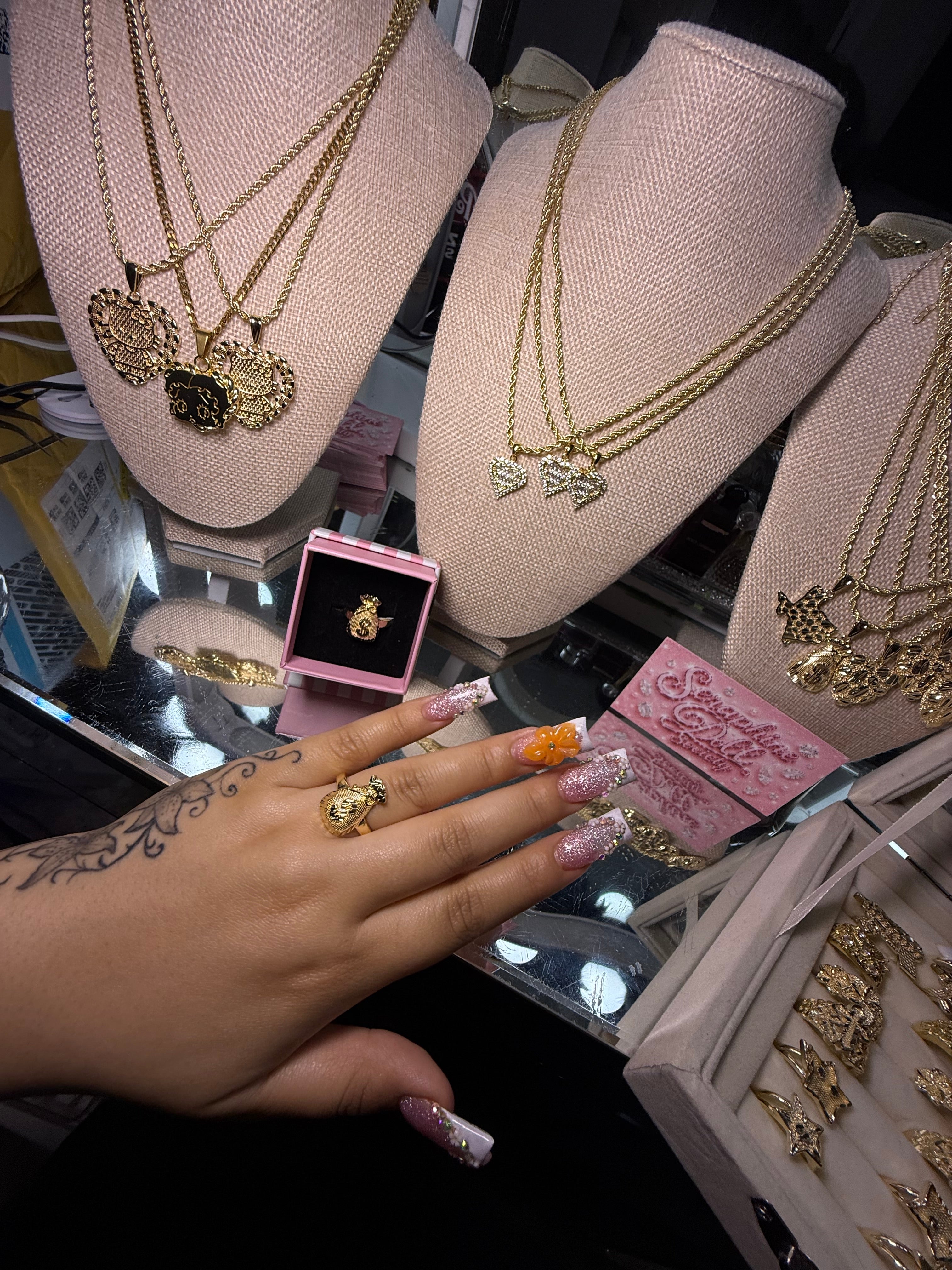 MONEY BAG RING