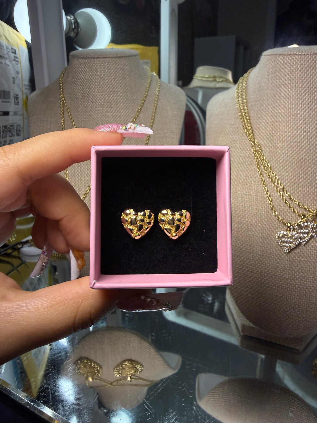 PLAIN JANE NUGGET EARRINGS