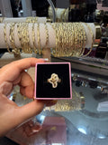 VINTAGE LUX NUGGET ROLEX RING