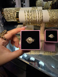 HALO NUGGET ROLEX RING