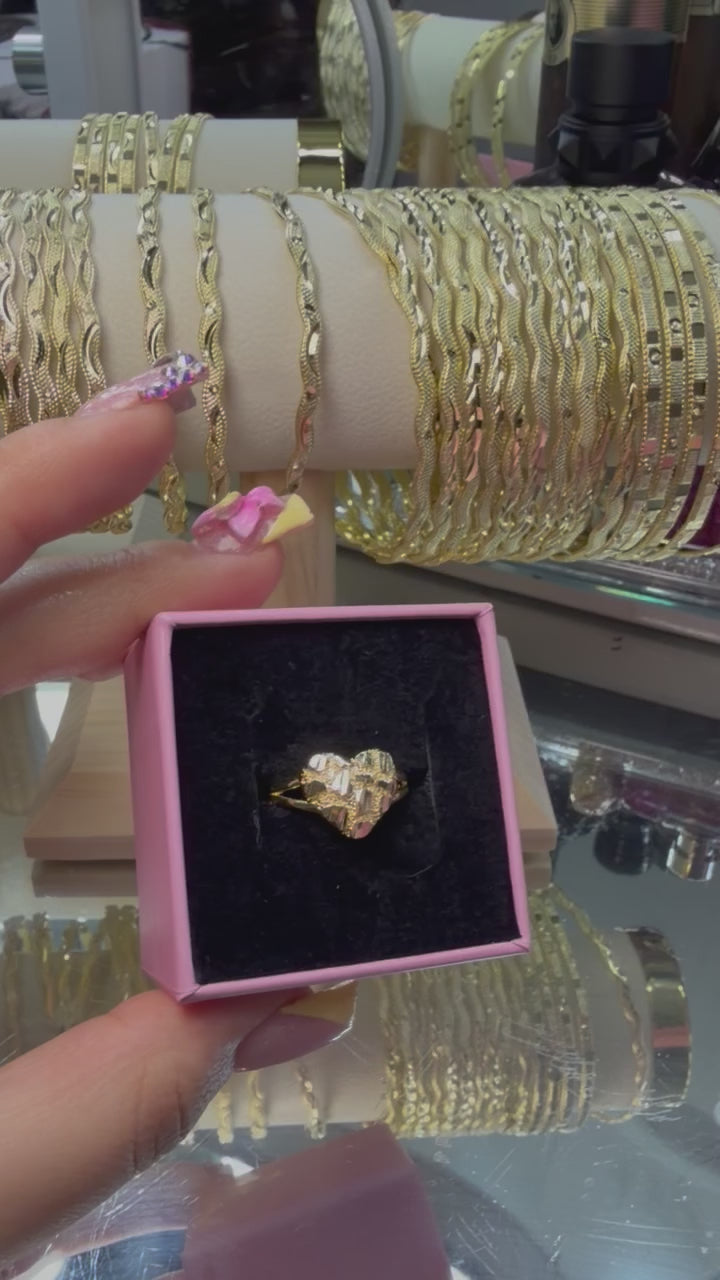 PLAIN JANE NUGGET RING
