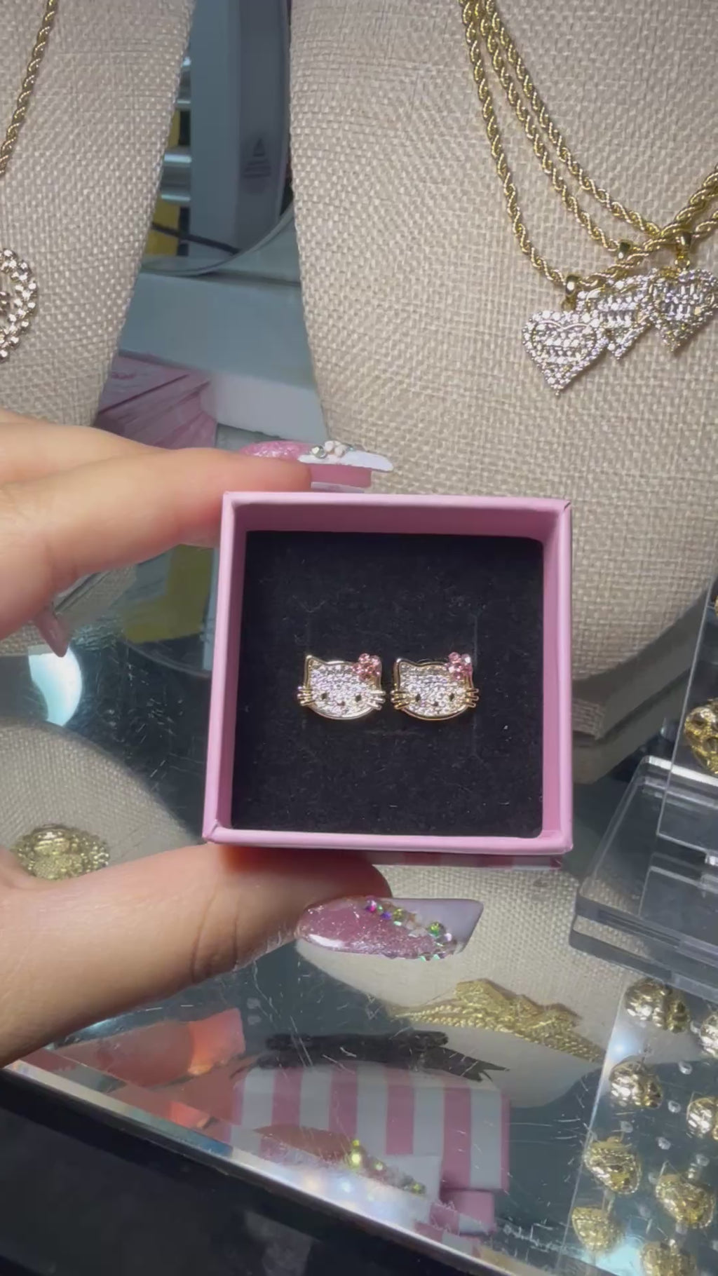 HK DMND EARRINGS